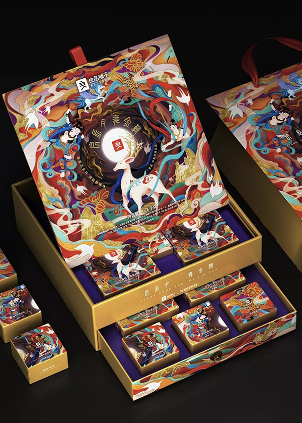 敦煌壁畫元素在月餅禮盒包裝設(shè)計(jì)中的應(yīng)用