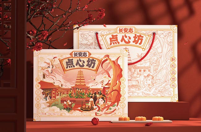 這些國潮風格的禮品盒包裝，就是看不膩！